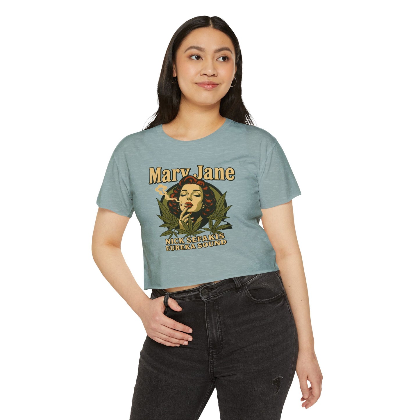 Mary Jane Crop Top