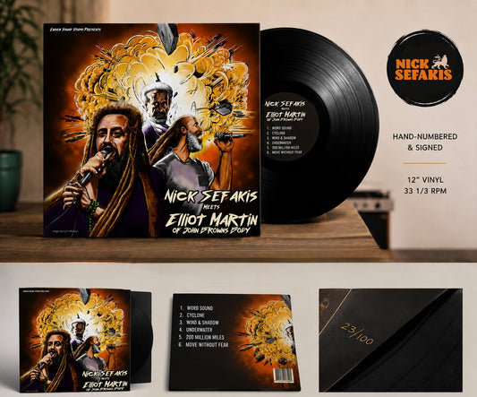Nick Sefakis Meets Elliot Martin 12” Vinyl LP (PRE-ORDER)